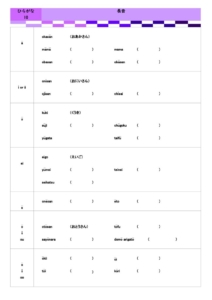 平仮名 長音のサムネイル