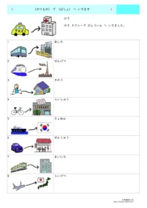 乗り物で行きますのサムネイル